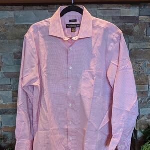 ALFRED SUNG Men's Pink Dress Shirt